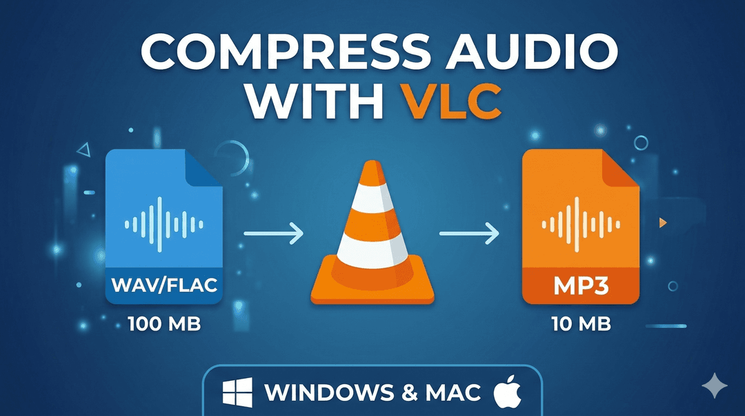 วิธีการบีบอัดไฟล์เสียงขนาดใหญ่เป็น MP3 โดยใช้ VLC: คู่มือฉบับสมบูรณ์สำหรับ Windows และ Mac